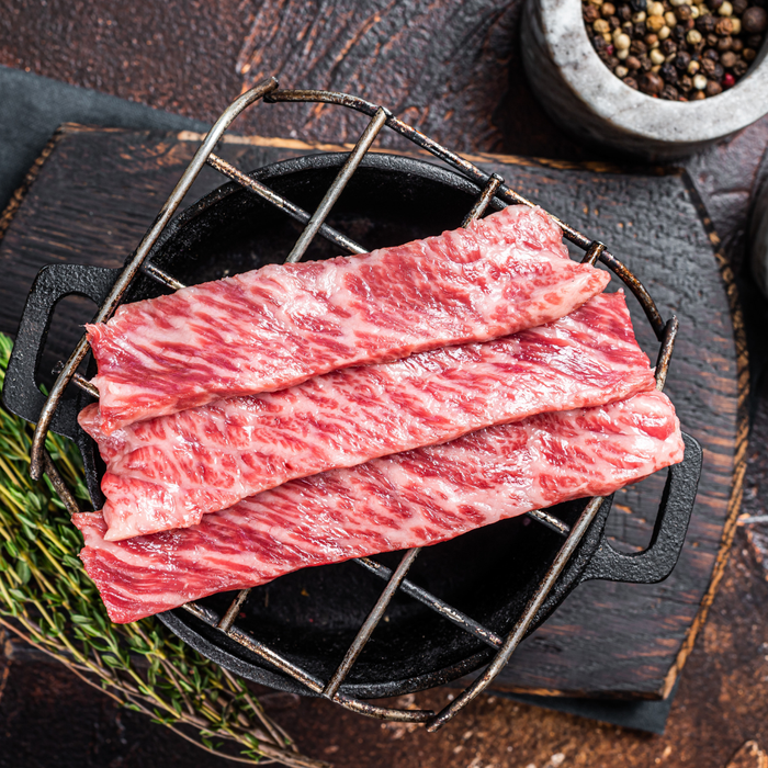 Japansk Wagyu högrev A5+ 400g för Yakiniku 🇯🇵