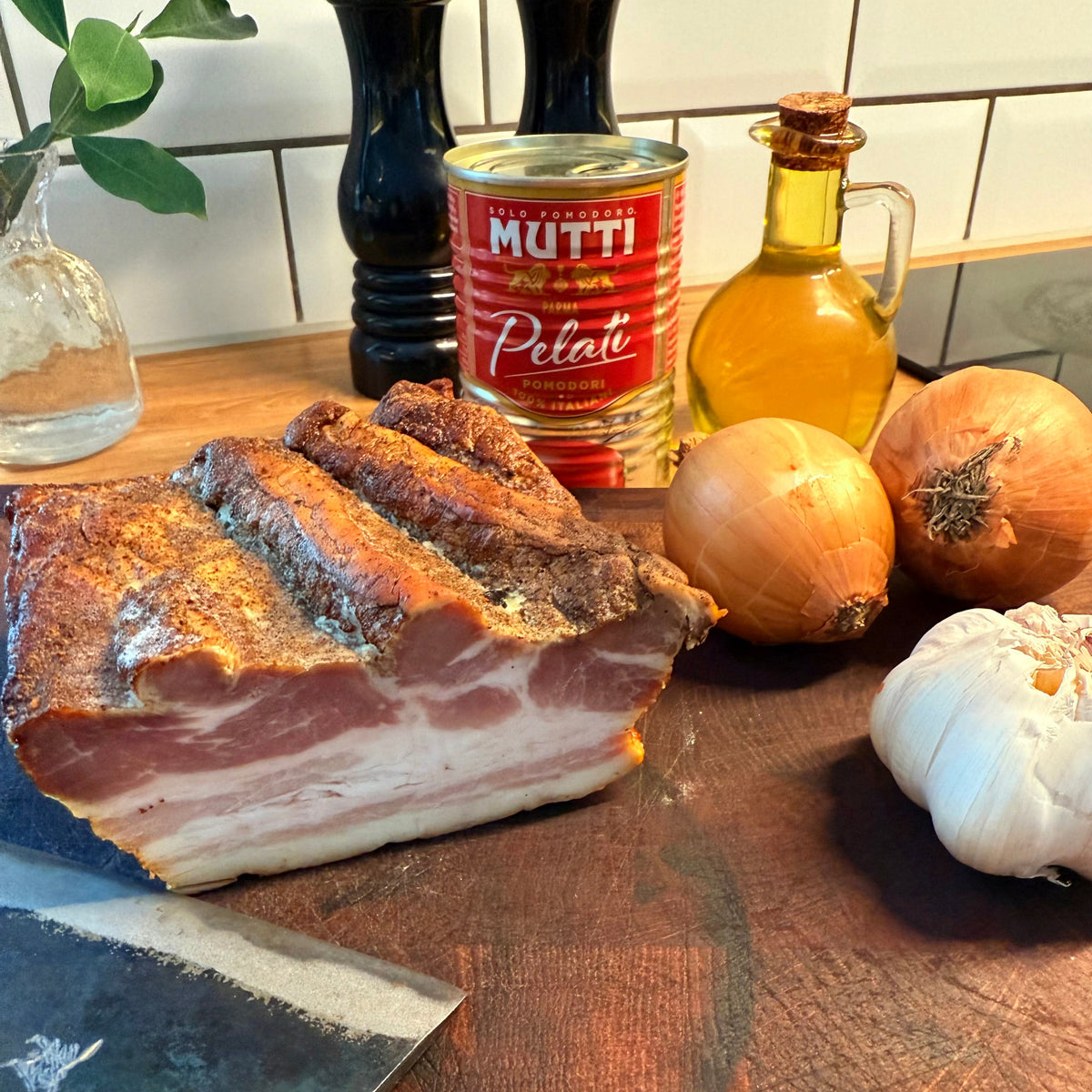 Köttbutikens egenrökta bacon – hantverksmässigt rökt 1,5 kg