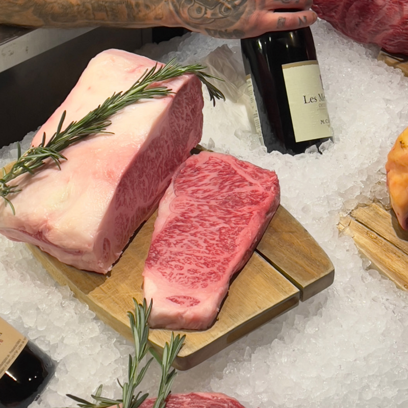 Japansk Wagyu ryggbiff A5+ 🇯🇵