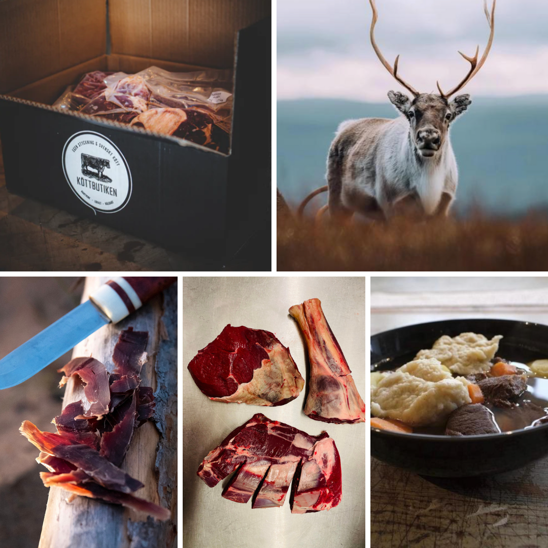 Renköttlåda från Norrbotten
