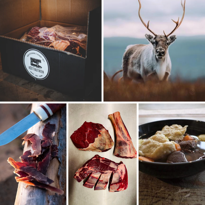 Renköttlåda från Norrbotten