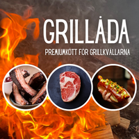 Grillådan – 4,5 kg inkl Ryggbiff från Creekstone Farms