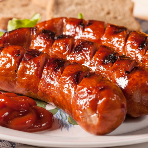 Grillpølse ost & bacon - håndværkspølse fra Luleå