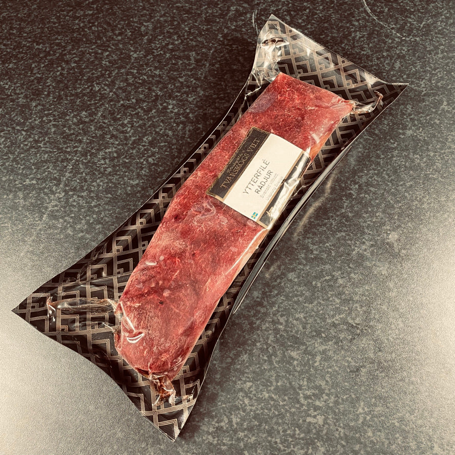 Rådjursinnerfilé 1 kg – lyx från de svenska skogarna