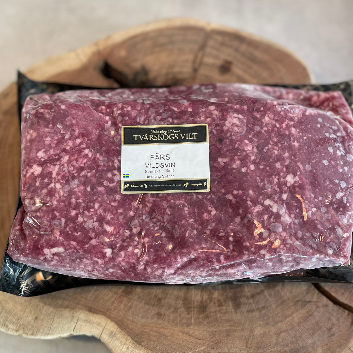 Vildsvinekød i fars 1,9 kg